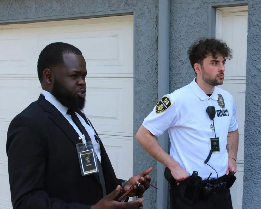 role of security guards at concerts