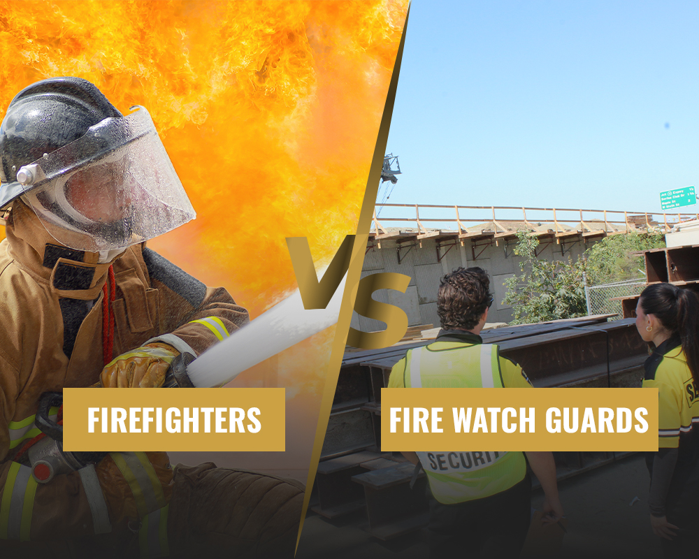 Fire Watch Guards vs Firefighters